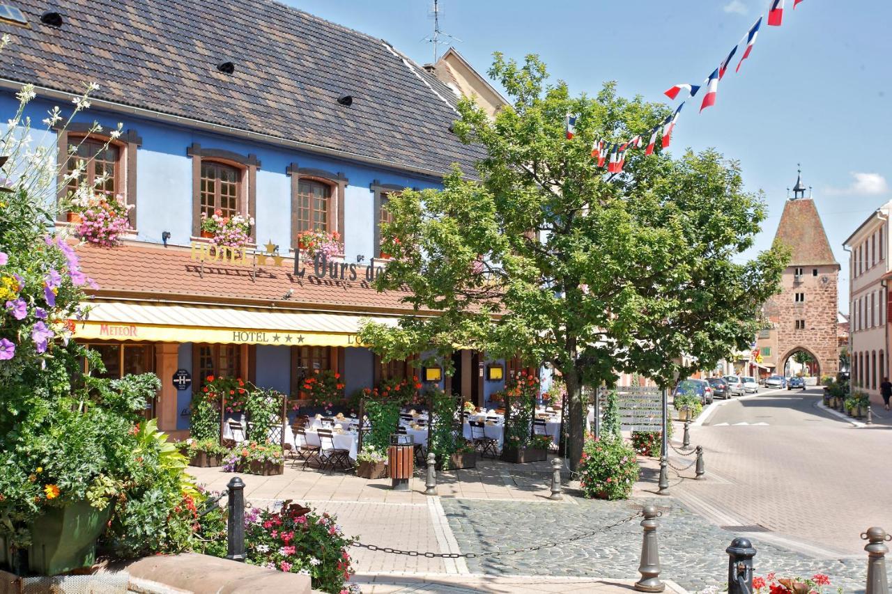 Hotel L'Ours De Мюциг Экстерьер фото